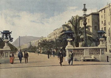 Barcelone, le Paseo de Colon